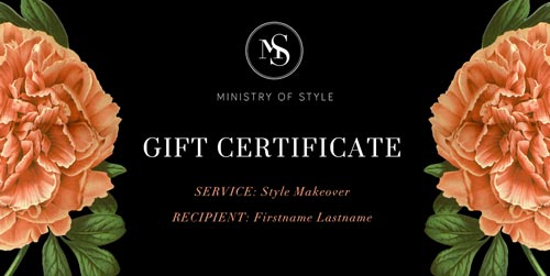 styling gift certificate